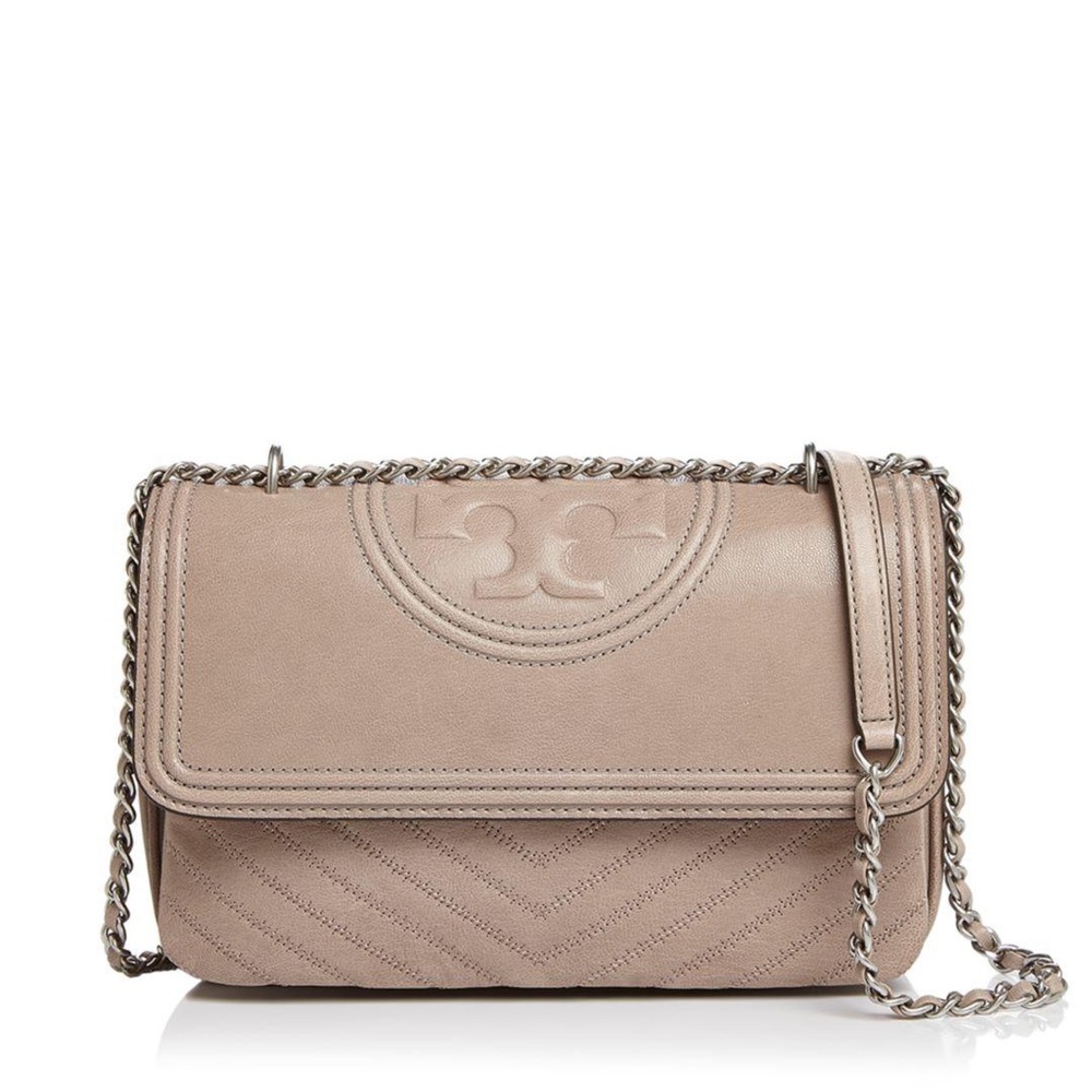 Tory Burch Fleming Distressed Convertible Shoulder Bag